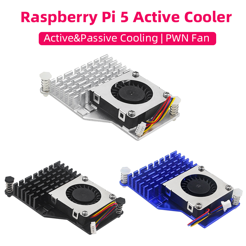 Pi 5 Case - Raspberry Pi 5 Active Cooler مبادل