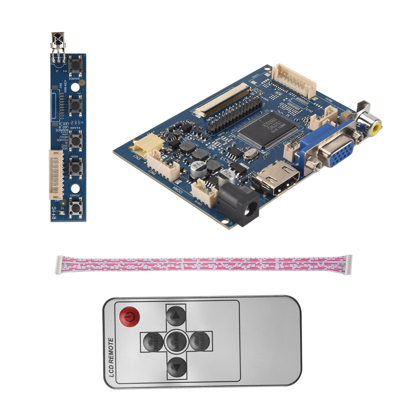 Pi Display - AA08-7 بوصة 1024X600 شاشة LCD عرض