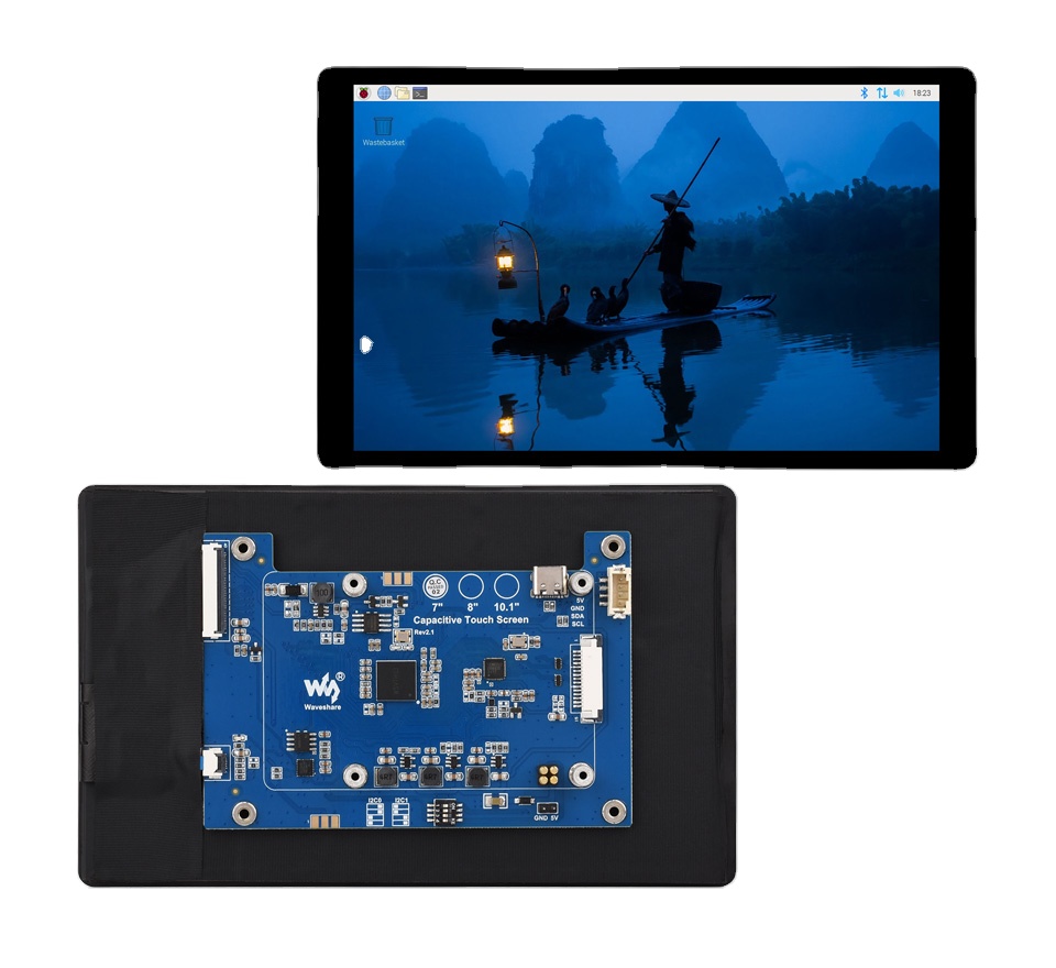 Pi Display - شاشة لمس سعوية DSI LCD (E)