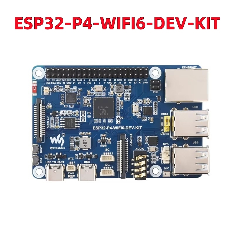Raspberry Pi Kit - لوحة تطوير ESP32-P4-WIFI6-DEV-KIT، واجهات غنية للتفاعل