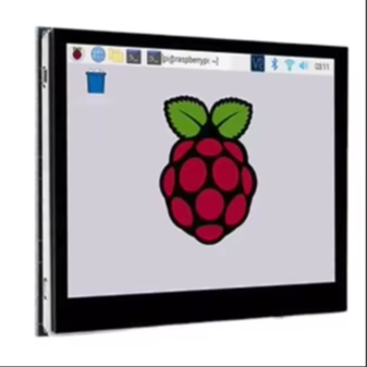 Raspberry Pi - شاشة لمس سعوية مقاس 3.5 بوصة