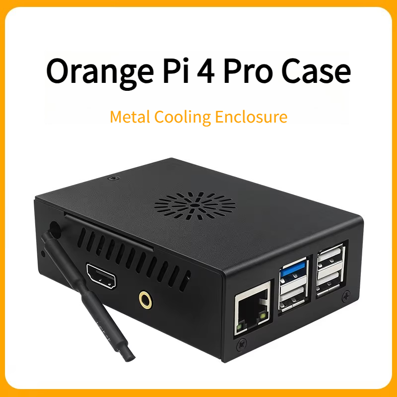 علبة معدنية من الألومنيوم لجها - مراجعة Pi 4 Case وسعره