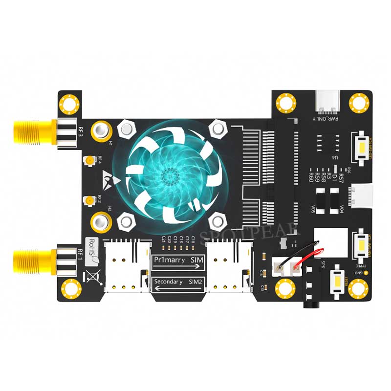 قبعة Raspberry Pi 3G/4G & LTE  - مراجعة Pi Cooler وسعره