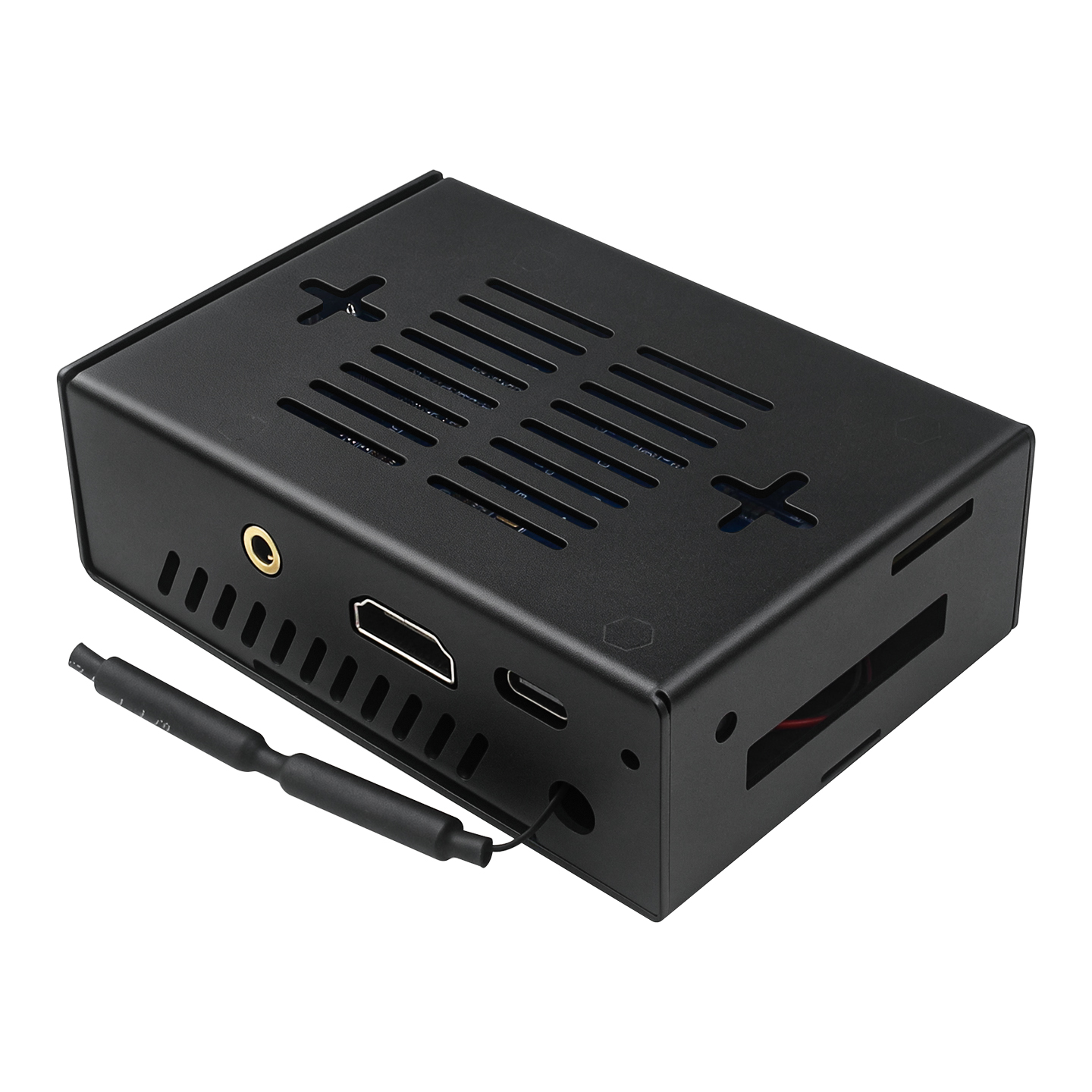 علبة معدنية سوداء واقية لـ Ora - مراجعة Pi Power Supply وسعره