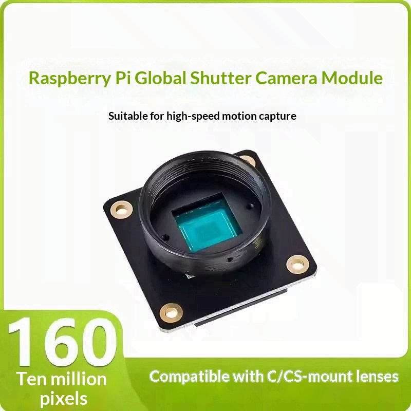 وحدة كاميرا Raspberry Pi IMX29 - مراجعة Raspberry Pi Global Shutter Camera Imx296 وسعره
