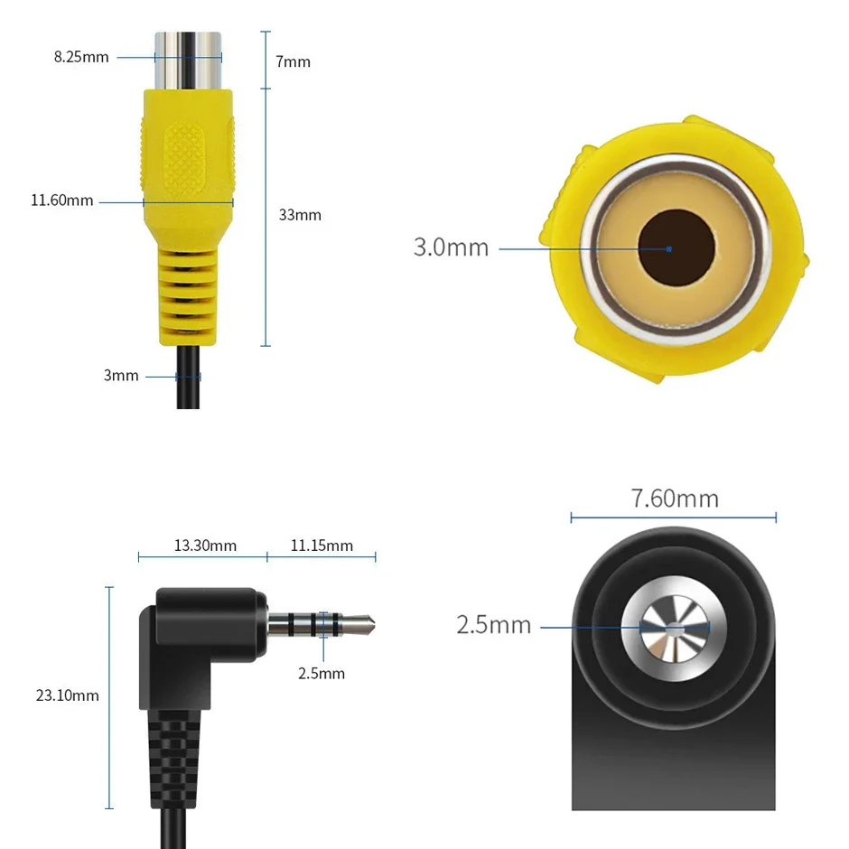 QXNY AV في محول كابل الفيديو 2 - مراجعة Pi Camera Cable وسعره