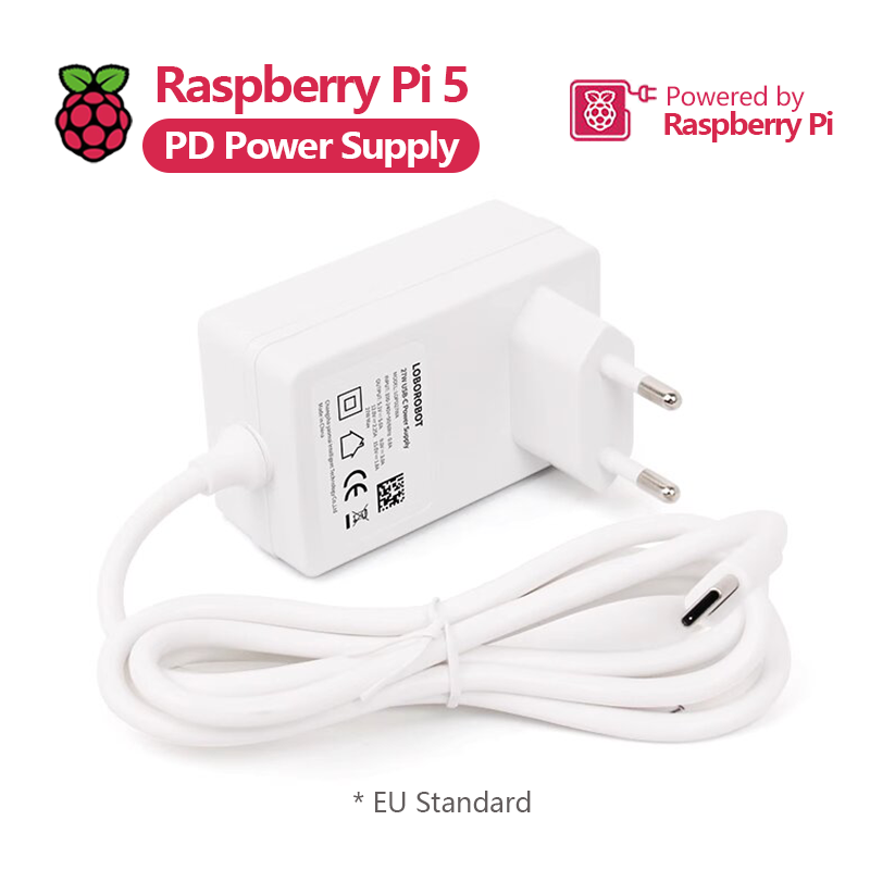 Raspberry Pi 5 PD محول الطاقة  - مراجعة Pi Power Supply وسعره