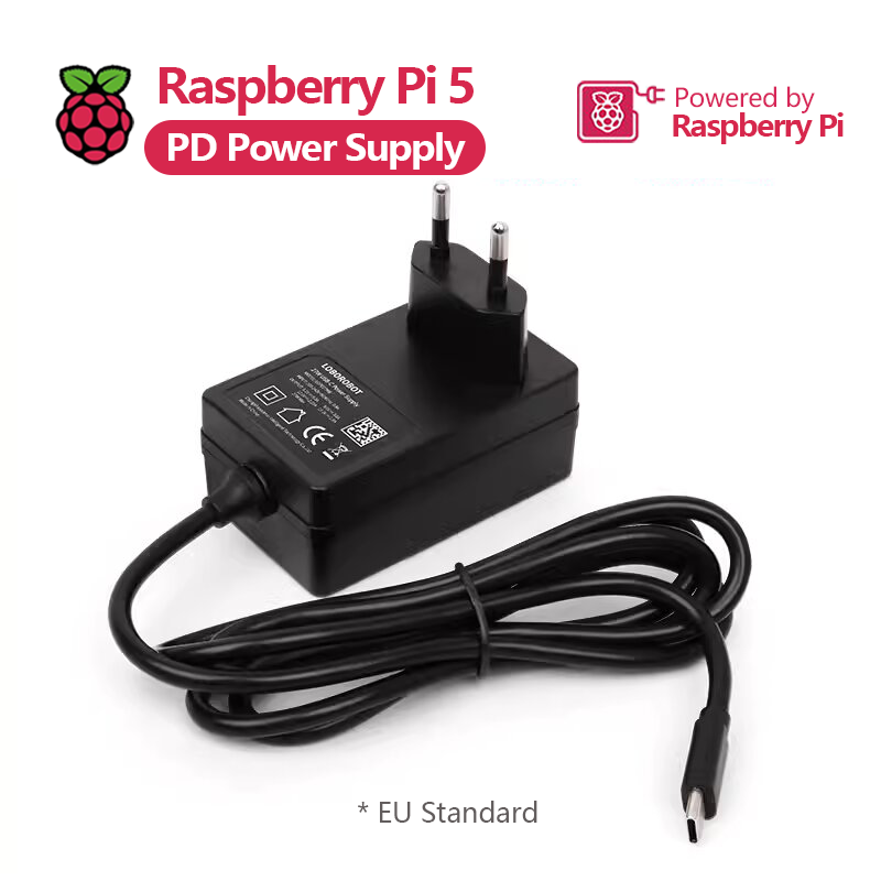 Raspberry Pi 5 PD محول الطاقة  - مراجعة Pi Power Supply وسعره