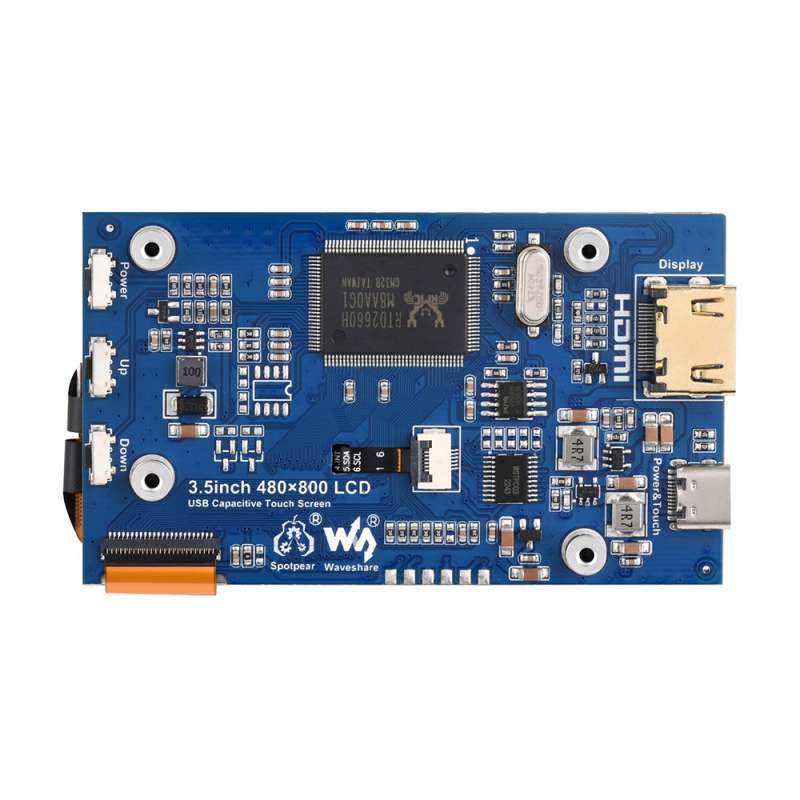 شاشة LCD تعمل باللمس بالسعة 3. - مراجعة Pi Display وسعره